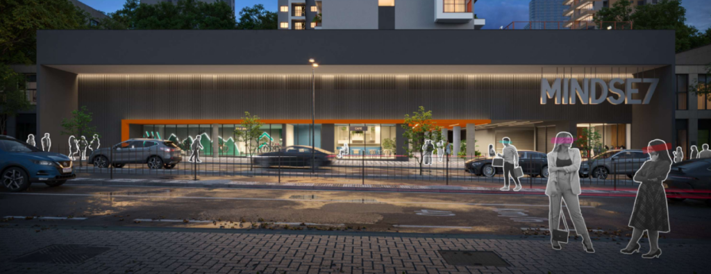 fachada lançamento mindse7 plaenve vanguard av. sete de setembro